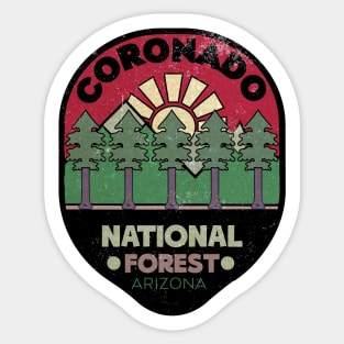 Coronado National Forest Arizona. Sticker